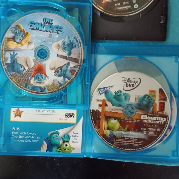 Smurfs, Monsters, Ratatouille DVDs - Picture 7 of 8